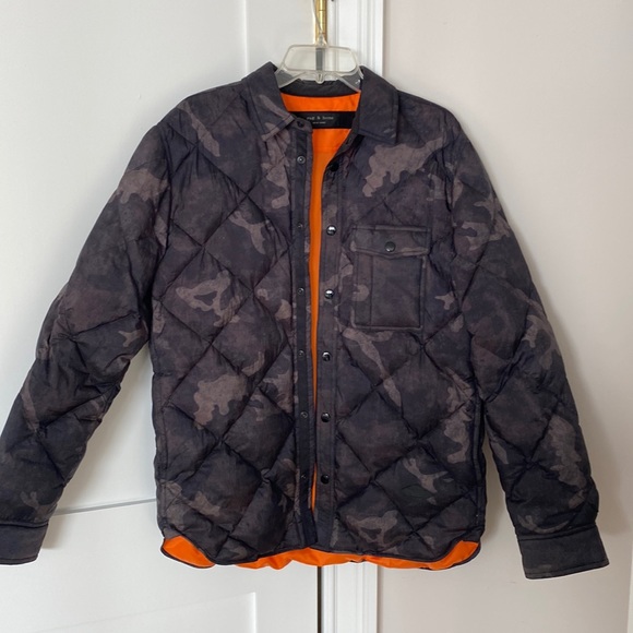 Rag bone mens puffer jacket
